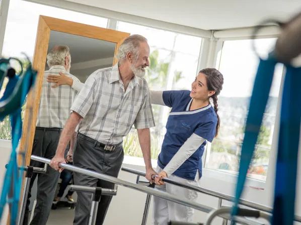 Una estancia de adultos mayores con unidad ortogeriátrica